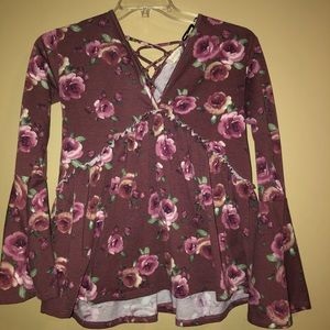 Floral blouse